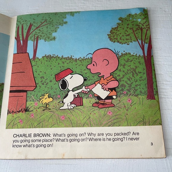 Charlie Brown Records Presents Snoopy, Come Home: Read-Along Book and Record - Picture 8 of 12